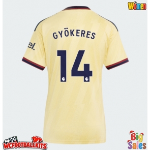 Arsenal Viktor Gyokeres #14 Replica Third Stadium Shirt for Women 2026-27 Short Sleeve